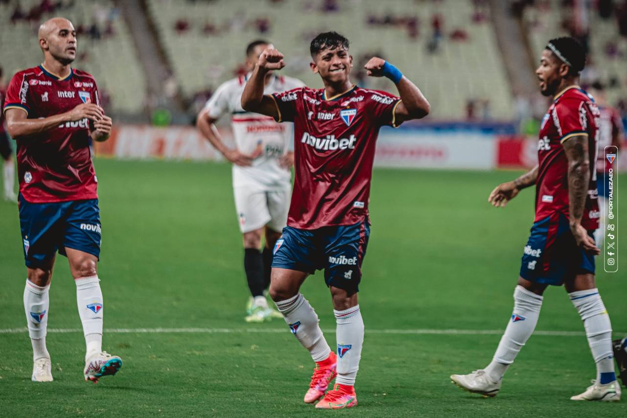 O Fortaleza entrou em campo com um time alternativo, mas conquistou os três pontos. Foto: Mateus Lotif/FEC