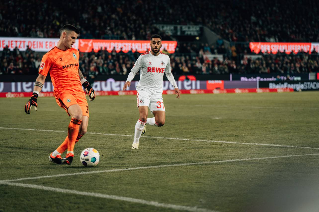 O Colônia foi derrotado pelo Werder Bremen nesta sexta-feira (16). Foto: Reprodução/X