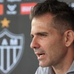 Victor em entrevista coletiva do Atlético-MG