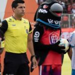 Diogo Pombo Lopez foi o árbitro do clássico entre Vitória e Bahia (Foto: Tiago Caldas/EC Bahia)