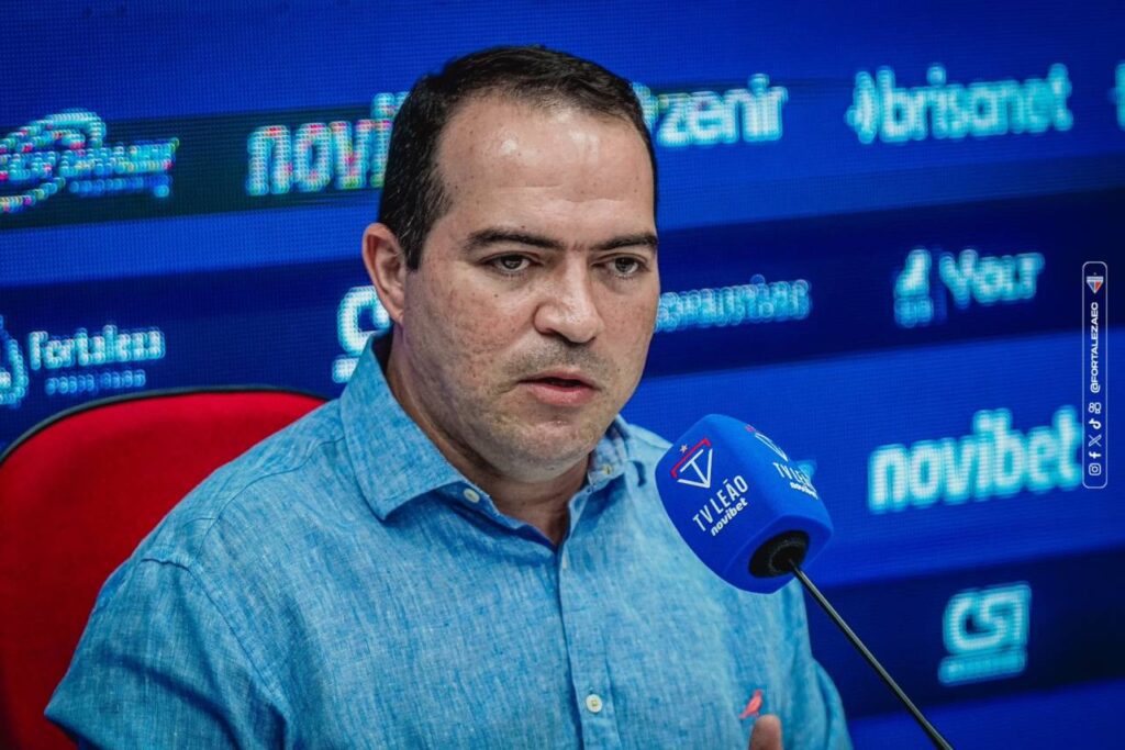 Marcelo Paz citou os casos de Felipinho e Bruno Gomes como exemplo. Foto:Mateus Lotif/Fortaleza EC
