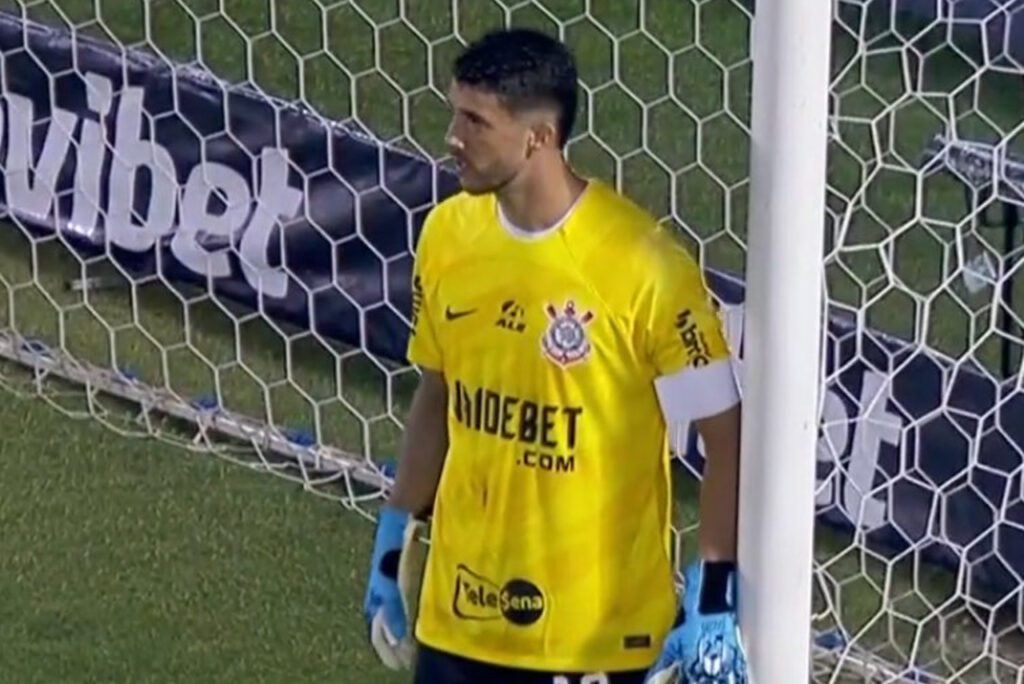 Gustavo Henrique como goleiro do Corinthians