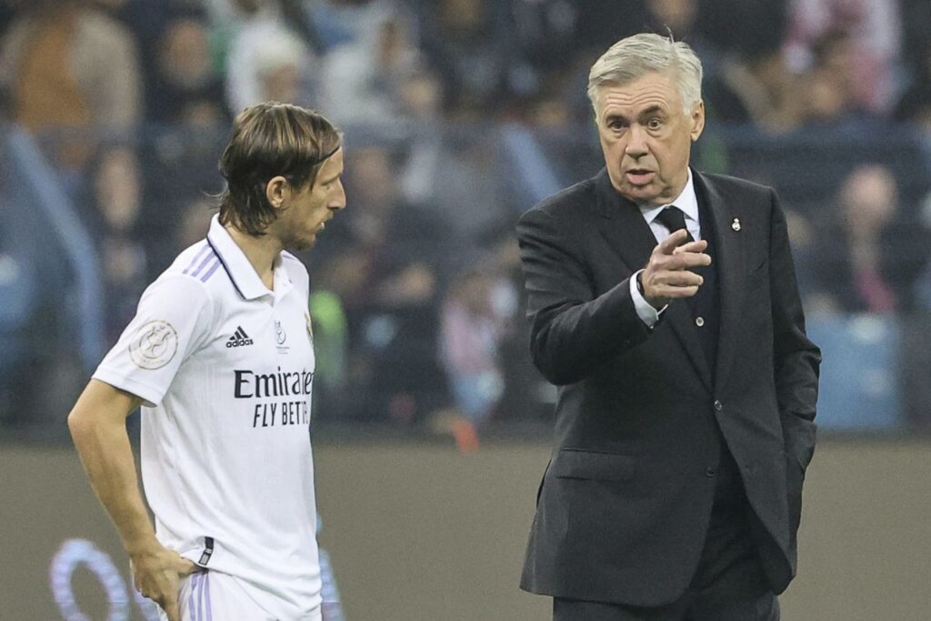 Técnico e meia em partida do Real Madrid