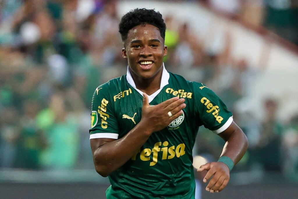 Endrick deve seguir do Palmeiras para o Real Madrid em julho (Foto: Fabio Menotti/SEP)