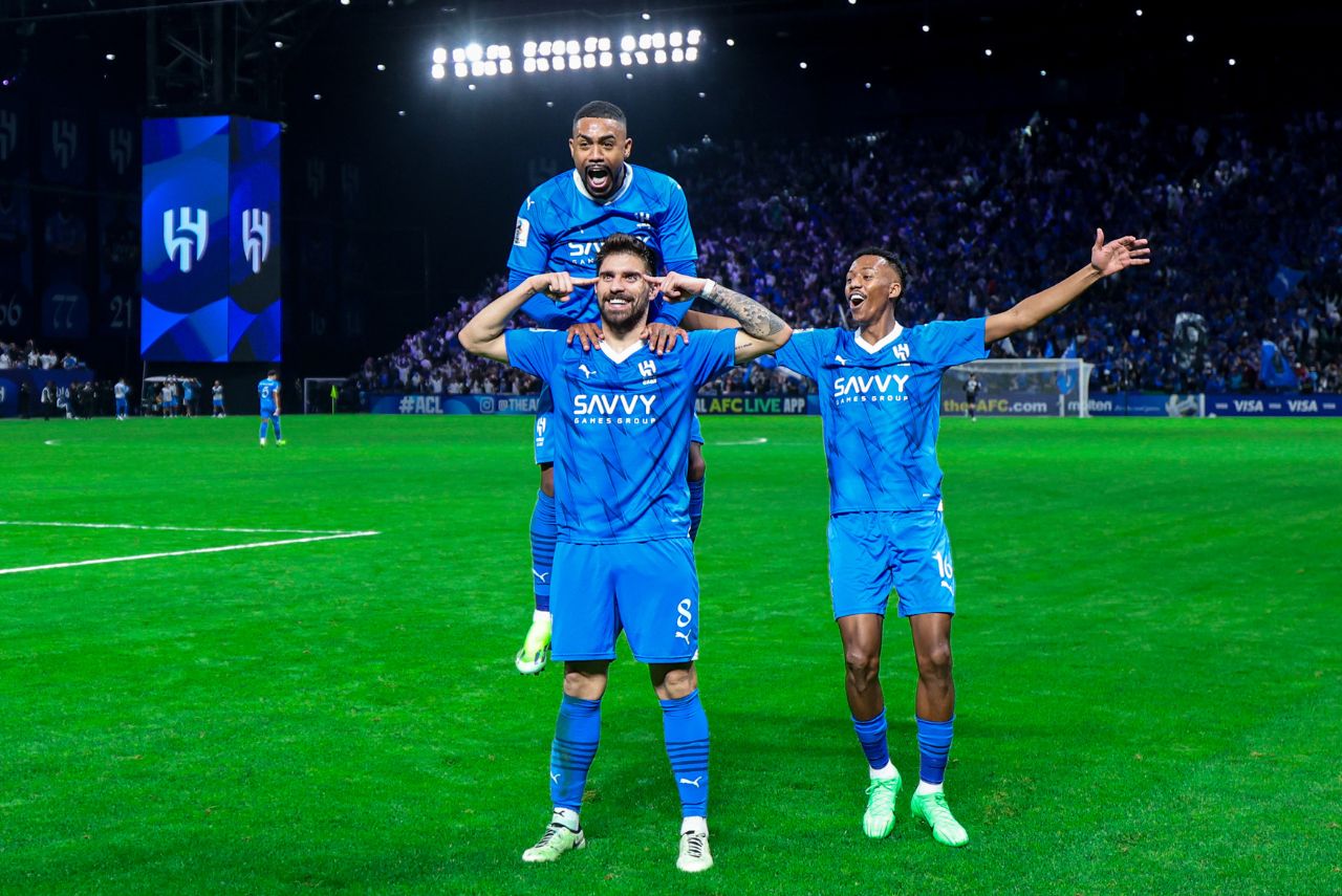Al-Hilal venceu de virada o Sepahan (Foto: X/Reprodução)