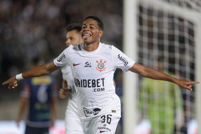 <p>Wesley marcou um gol e deu duas assistência na vitória do Coriinhtinas. Foto: Rodrigo Coca/Corinthians</p>
