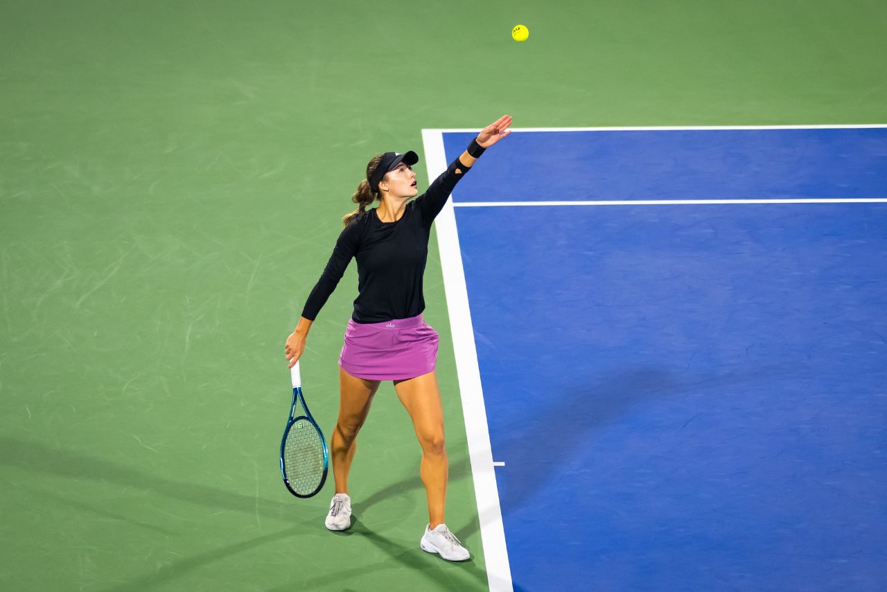 Anna Kalinskaya garantiu vaga na final do WTA 1000 de Dubai (Foto: X/Reprodução)