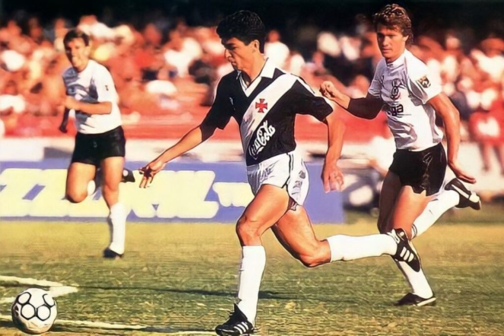 Bebeto, ex-atacante quando defendeu o Vasco