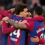 Barcelona garantiu vaga nas quartas da Champions. Foto: Reprodução/X