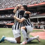 Willian Bigode fez o gol da vitória do Santos sobre o São Bernardo (Foto: X/Reprodução)