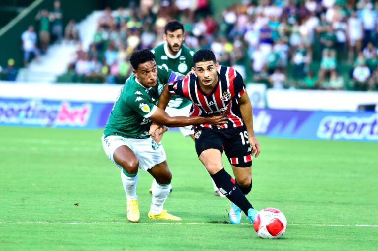 <p>São Paulo e Guarani somaram um ponto cada. Foto:Rubens Chiri / saopaulofc</p>
