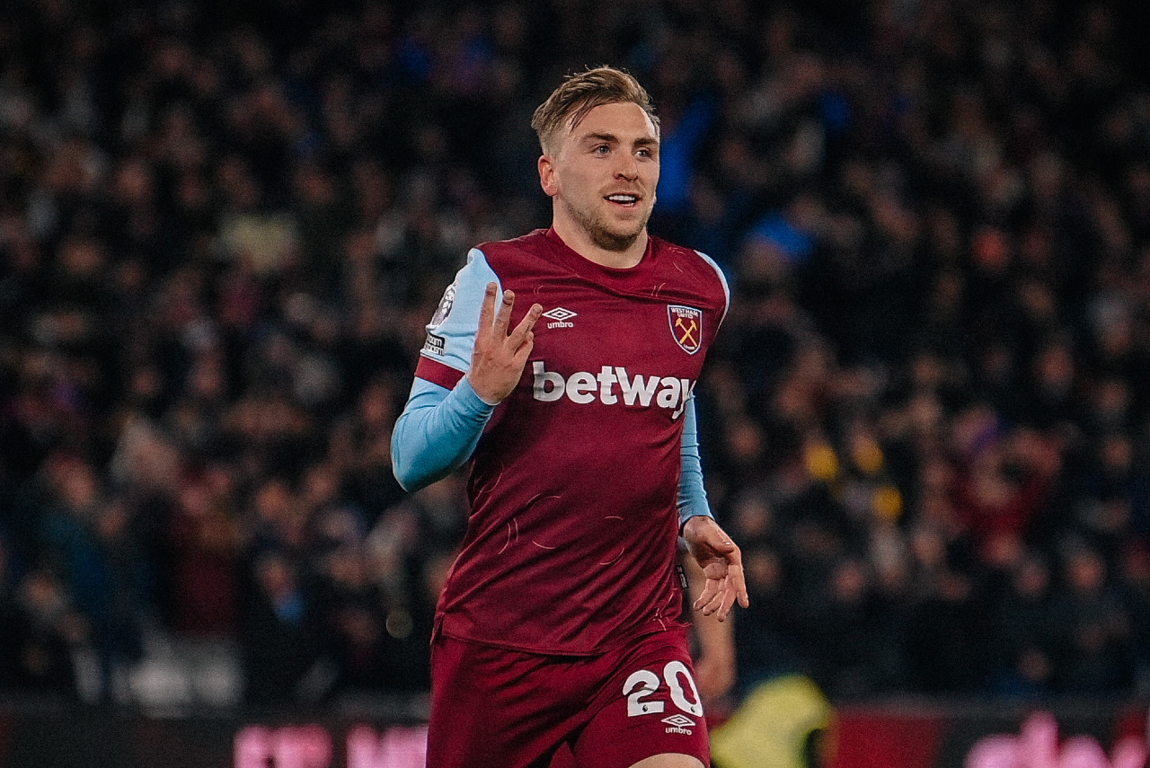 Bowen comemora hat-trick pelo West Ham