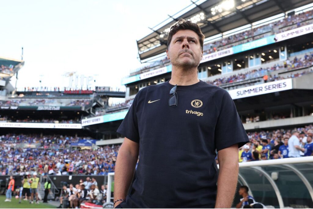 Mauricio Pochettino, treinador do Chelsea (Foto: Tim Nwachukwu/Getty Images via AFP)