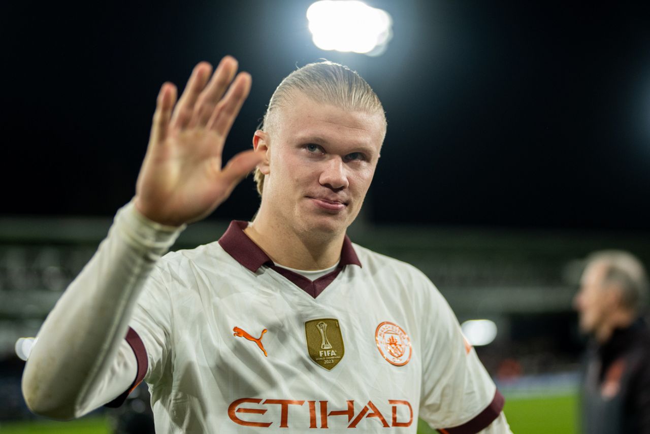 Haaland após goleada do City