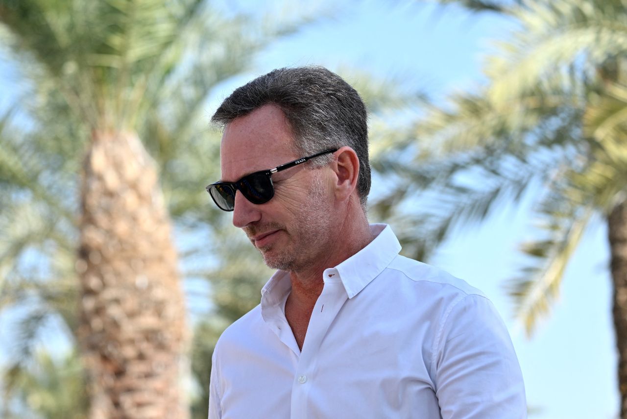 Christian Horner, chefe da Red Bull Racing (Foto: Andrej Isakovic/AFP)