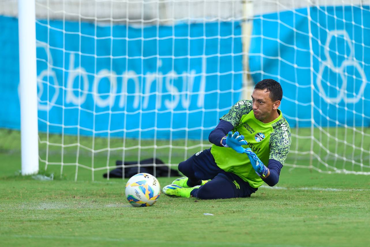 Marchesín vai ficar de fora dos próximos jogos da equipe. Foto: Rodrigo Fatturi / Grêmio FBPA