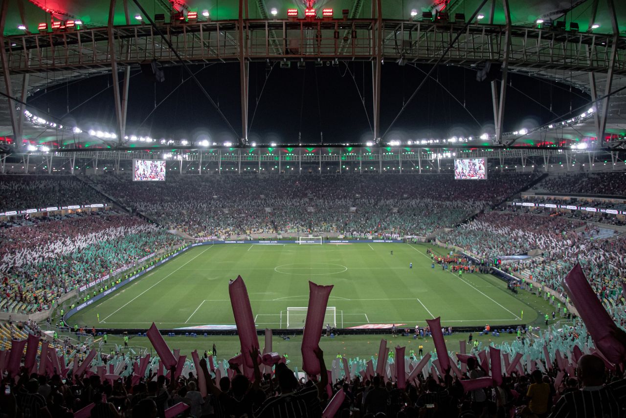 Torcida do Fluminense no Maracanã