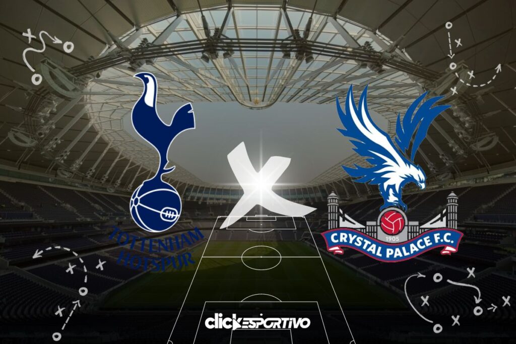 Tottenham x Crystal Palace - Premier League 2023/24