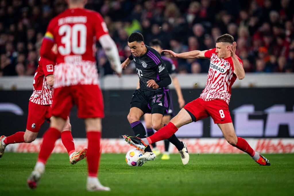 Freiburg e Bayern abriram a 24ª rodada da Bundesliga. Foto: Reprodução/X