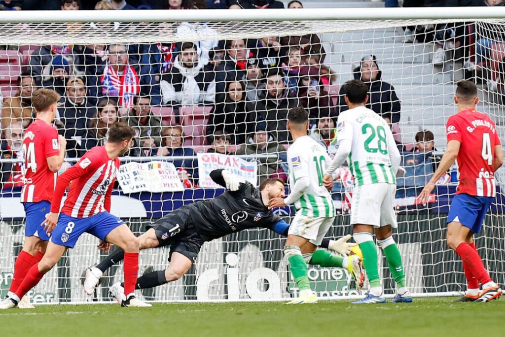Lande do jogo Atlético de Madrid x Real Betis na LaLiga 2023/24