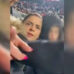 Frame de vídeo de insulto racista a Vinicius Júnior na LaLiga