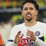 Zagueiro Marquinhos, em jogo do PSG em 2023
