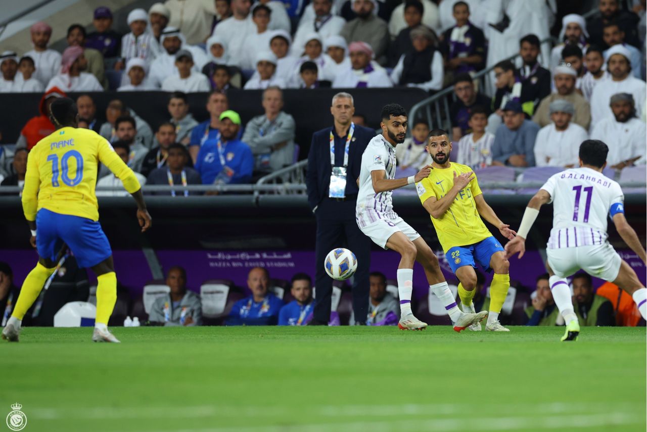 Al Ain foi superior e venceu o Al-Nassr com gol ainda na primeira etapa (Foto: Reprodução)