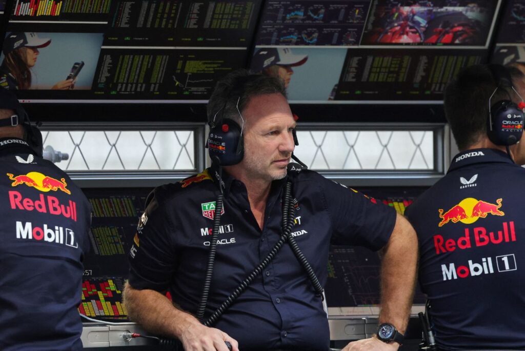 Christian Horner, chefe da Red Bull Racing (Foto: Giuseppe Cacace/AFP)