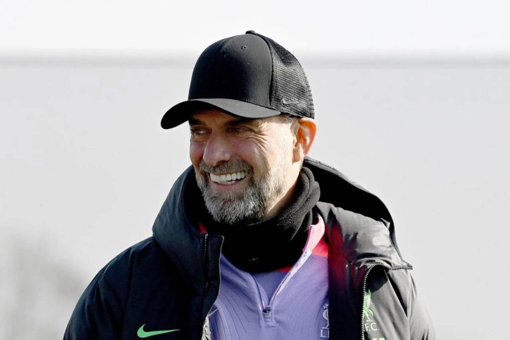 Klopp tem vantagem nos duelos contra Pep Guardiola. Foto: Divulgação/Liverpool