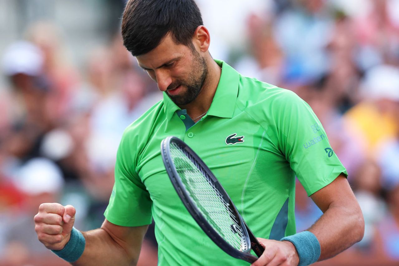 Novak Djokovic estreou com vitória no Masters 1000 de Indian Wells (Foto: Reprodução)