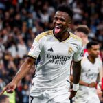 Vinícius Júnior marcou na goleada do Real Madrid sobre o Celta de Vigo (Foto: Reprodução)