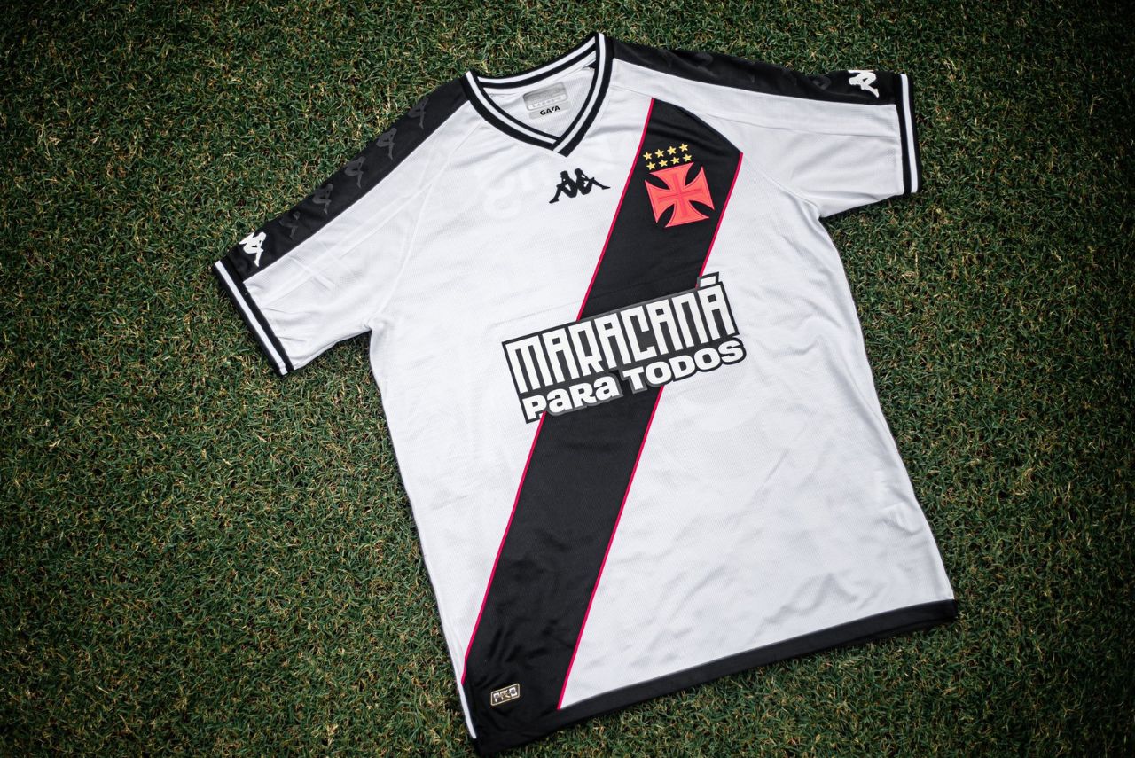 Uniforme do Vasco para partida contra o Nova Iguaçu no Maracanã (Foto: Leandro Amorim/CRVG)