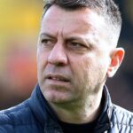 Treinador Roberto D'Aversa, do Lecce