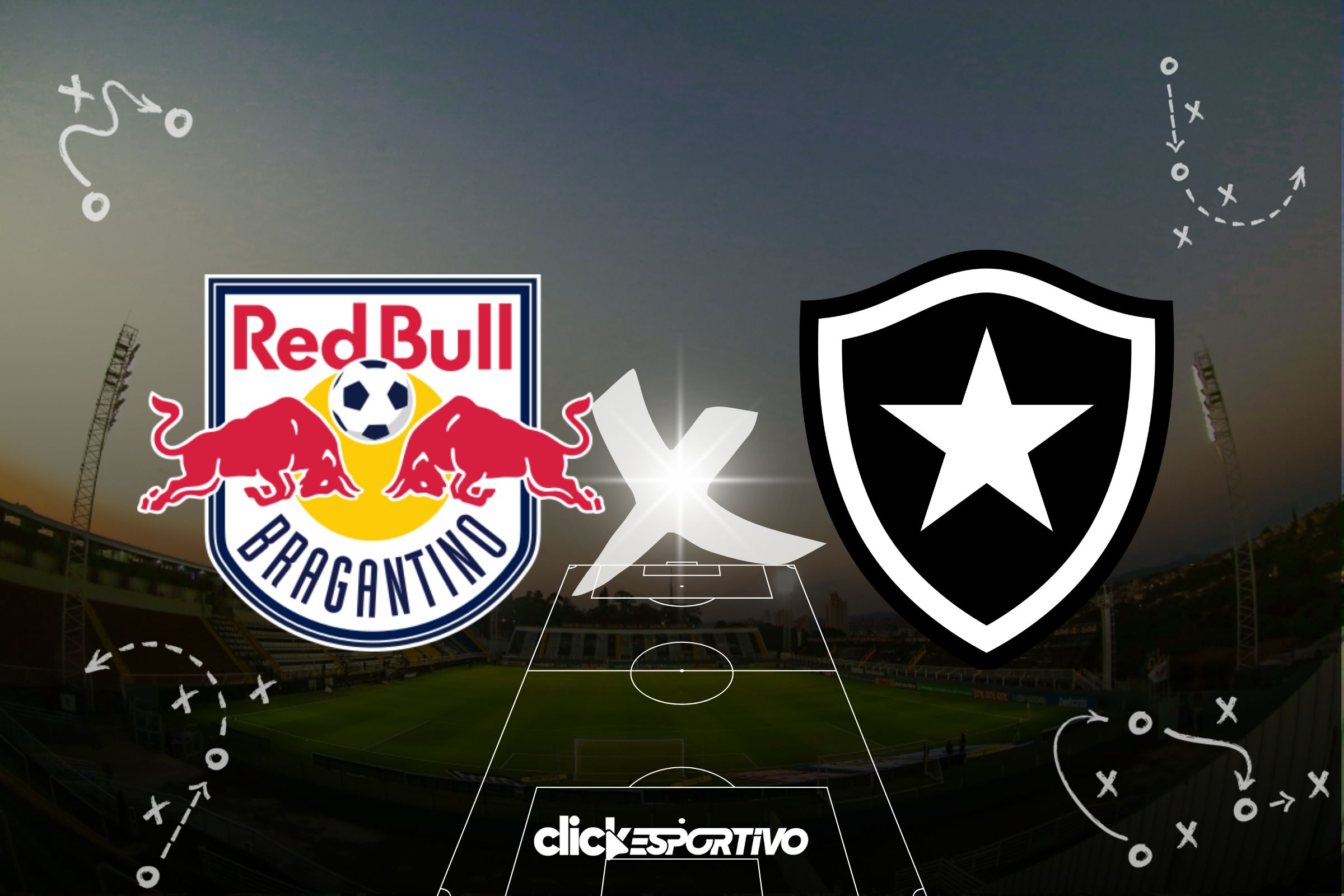 RB Bragantino x Botafogo - Pré-Libertadores 2024