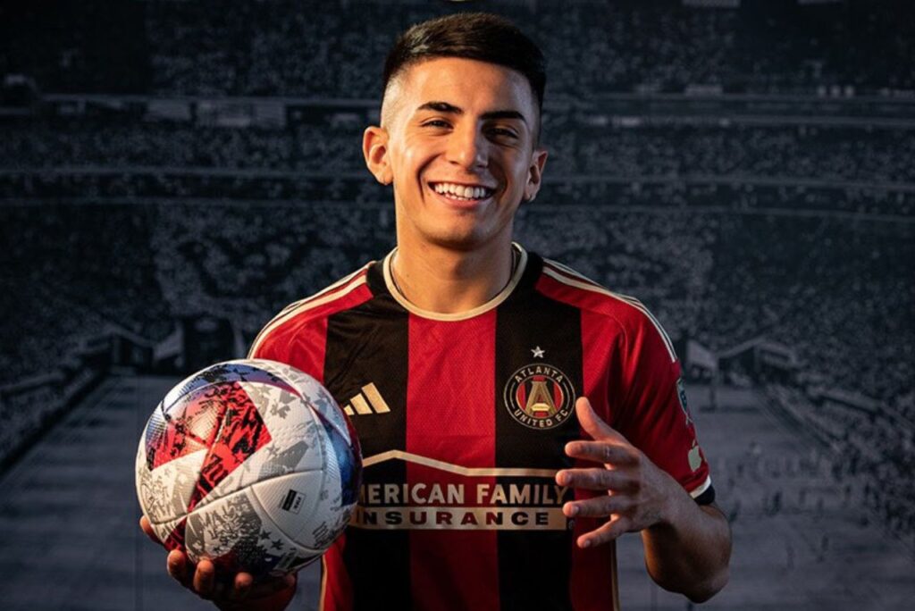 Botafogo tem interesse em Thiago Almada, do Atlanta United (Foto: Reprodução)