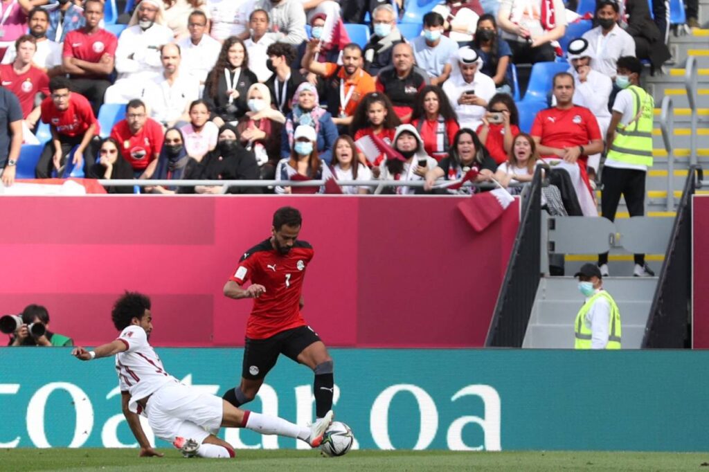Ahmed Refaat foi companheiro de MOhamed Salah na Seleção do Egito. Foto: DENOURAFP
