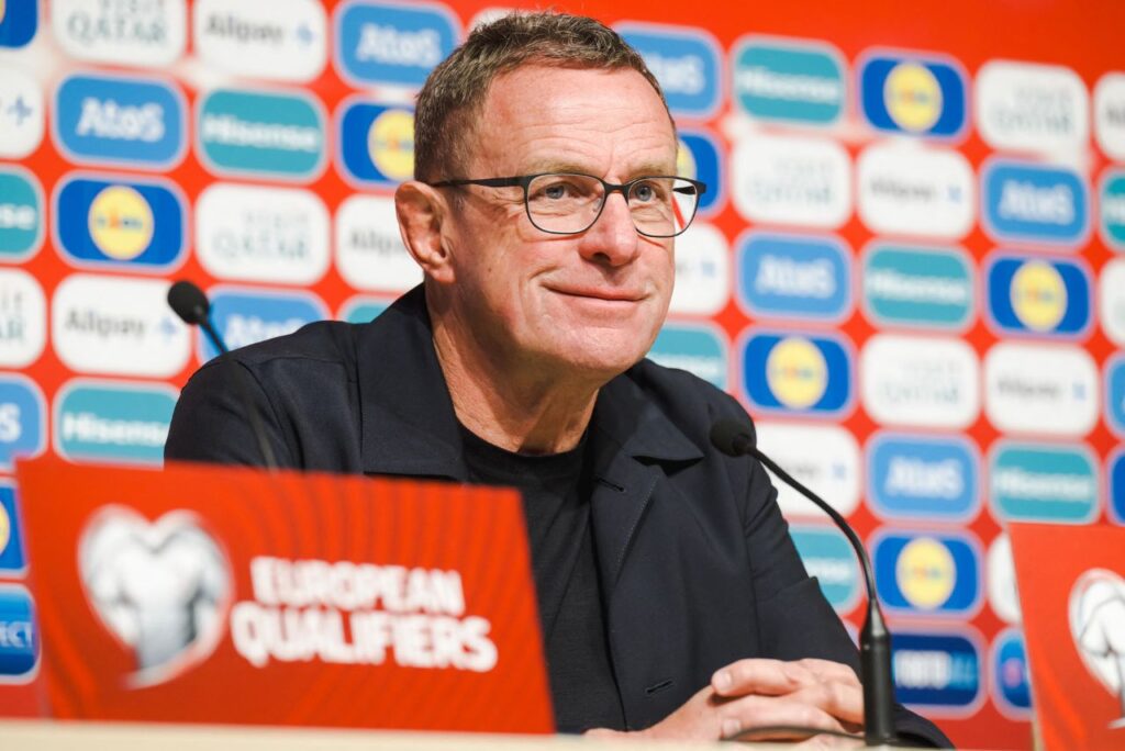 Ralf Rangnick - técnico da Áustria
