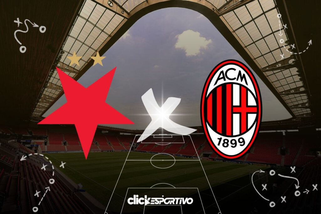 Slavia Praga x Milan - Liga Europa 2023/24