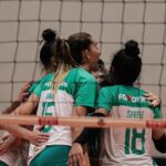 Jogadoras do Vôlei Natal Desportivo na Superliga B Feminina 2024