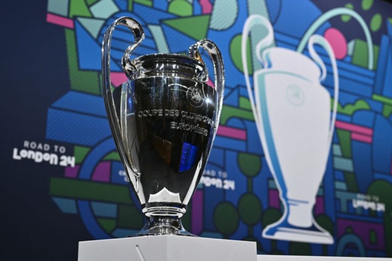 <p>Taça da Champions League. Foto: Fabrice Coffrini / AFP</p>
