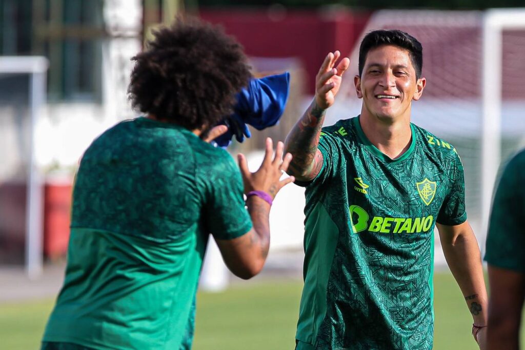 Cano ficou de fora de todos os treinos do Fluminense nesta semana. Foto: MARCELO GONÇALVES / FLUMINENSE F.C.