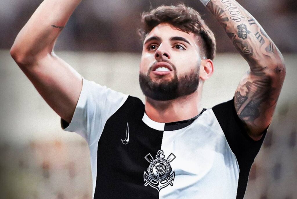 Nova camisa do Corinthians deve ser usada nas temporadas de 2024 e 2025. Foto: Divulgação/ Footy Headlines
