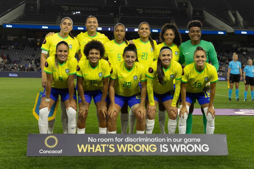 Seleção Brasileira estreia na SheBelieves Cup no dia 6 de abril. Foto: Leandro Lopes/CBF