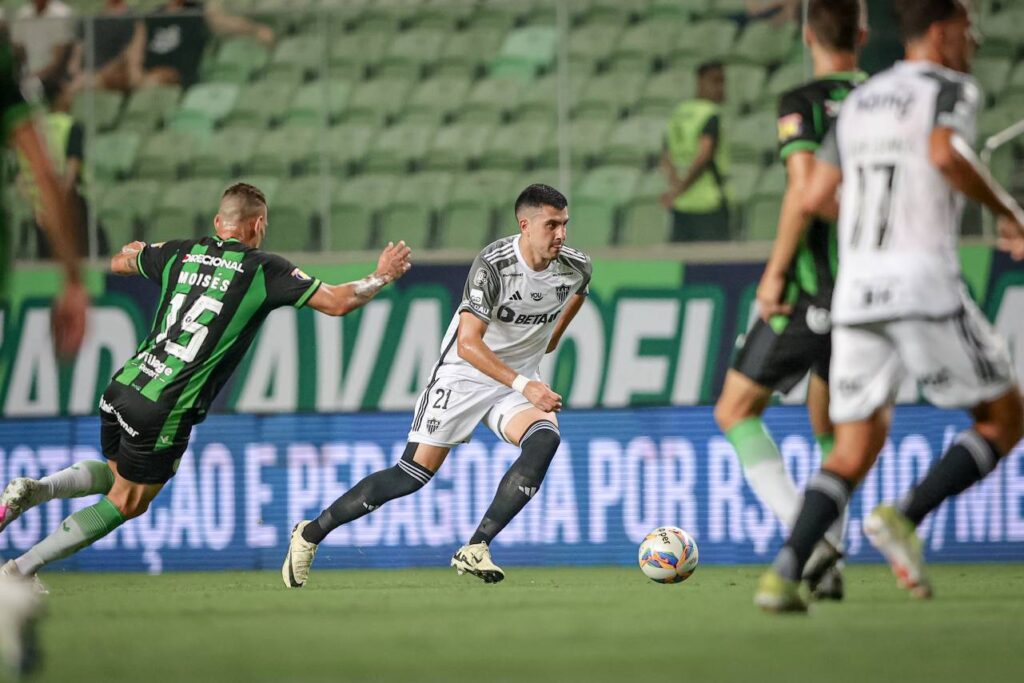 O Atlético-MG vai enfrentar o Cruzeiro na final da competição. Foto: Pedro Souza / Atlético
