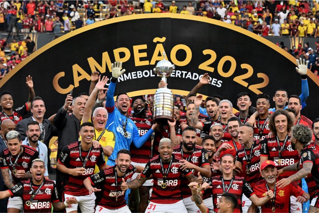 Elenco do Flamengo campeão da Libertadores de 2022