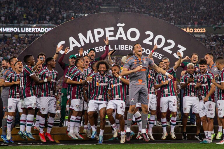 <p>Fluminense conquistou título inédito da Libertadores em 2023 (Foto: Marcelo Gonçalves/FFC)</p>
