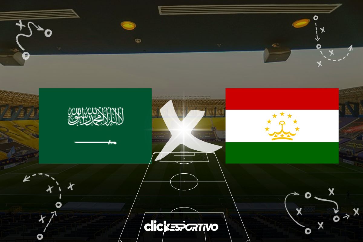 Arábia Saudita x Tajiquistão - Eliminatórias da Ásia