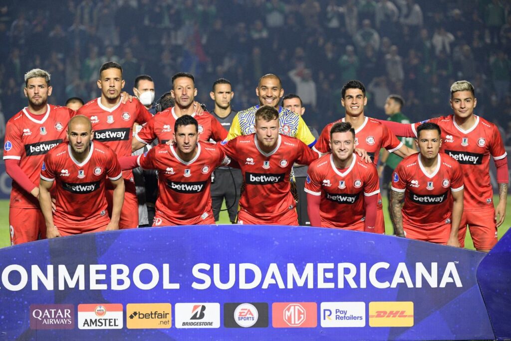 Unión La Calera na Sul-Americana de 2022, antes de confronto contra o Banfield (Foto: Juan Mabromata/AFP)