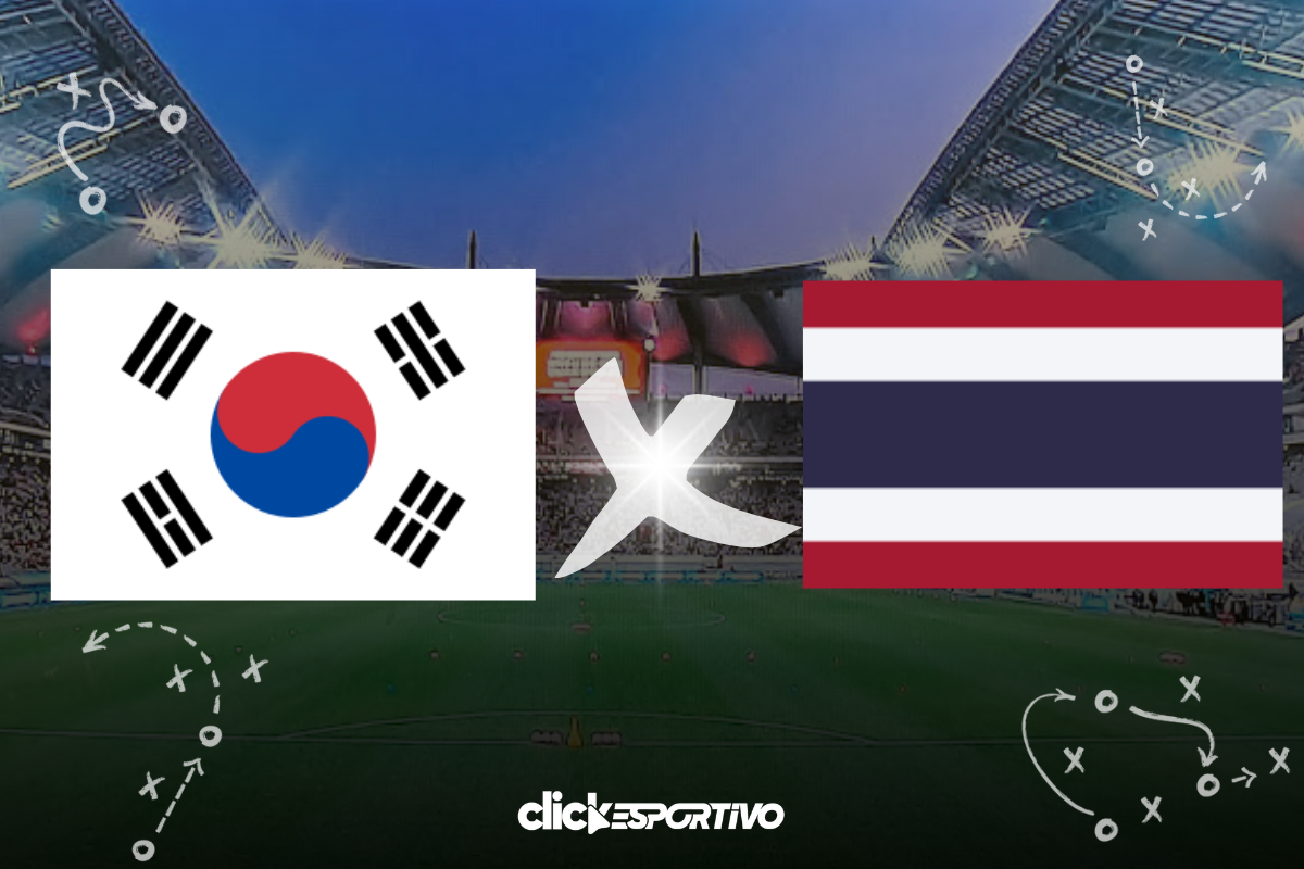Coreia do Sul x Tailândia