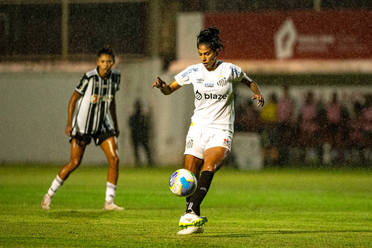 O Santos venceu a primeira partida na competição. Foto: Ale Torres / Staff Images Woman / CBF